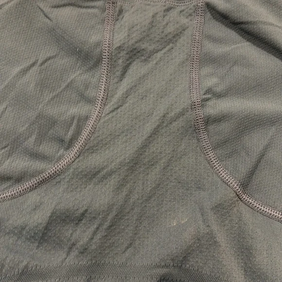 Athleta blue short sleeve seamless top - Picture 6 of 6